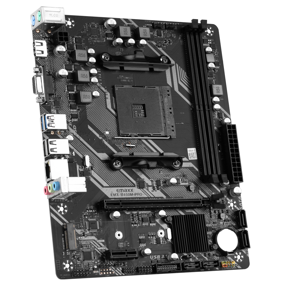 EMX B450M PRO EMAXX MOTHERBOARDS